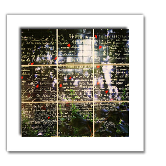 Le mur des je t'aime en zoom ( Beautiful Day) Le mur des je t'aime en zoom ( Beautiful Day)