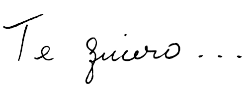 Je t'aime - Espagnol